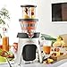 Moulinex ZU5008 Infiny Press Revolution - Extracteur de jus, argent (Importé)