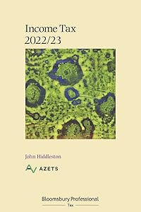 Bloomsbury Professional Income Tax 2022/23 (Core Tax Annuals) by John Hiddleston