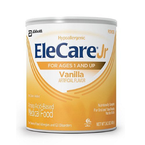 EleCare Jr Amino Acid Based Medical Food, Powder, Ages 1+, Vanilla 14.1 oz