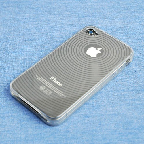 TPUケース for iPhone 4(サーキュラー)クリア