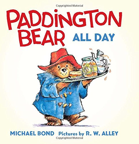 Paddington Bear All Day Board Book by Michael Bond