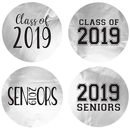 Algopix Similar Product 3 - Class of 2019 Metallic Foil Party Favor