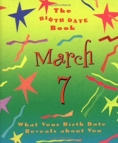 Birth Date Gb March 7 by Ariel Books