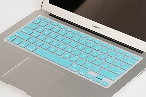 Mosiso® Hot Blue Keyboard Cover Silicone Skin for MacBook Air 11.6