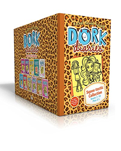 Dork Diaries Squee-tastic Collection Books 1-10 Plus 3 1/2: Dork Diaries 1; Dork Diaries 2; Dork Diaries 3; Dork Diaries 3 1/2; Dork Diaries 4; Dork ... Diaries 8; Dork Diaries 9; Dork Diaries 10 by Rachel Rene Russell