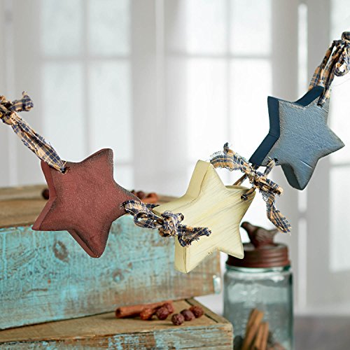 Algopix Similar Product 6 - Set of 3 Miniature Americana Wooden
