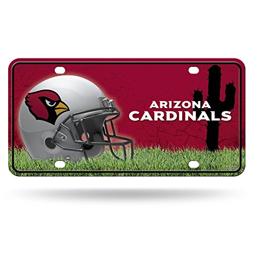 Algopix Similar Product 17 - NFL Metal License Plate Tag