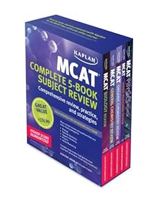 Kaplan MCAT Review Complete 5-Book Subject Review