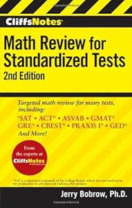 CliffsNotes Math Review for Standardized Tests, 2nd Edition