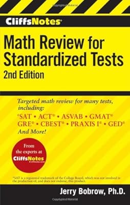 CliffsNotes Math Review for Standardized Tests, 2nd Edition