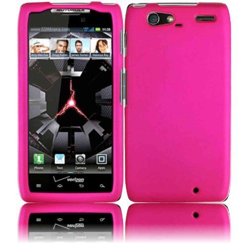 Hot Pink Hard Case Cover for Motorola Droid Razr Maxx XT913 XT916