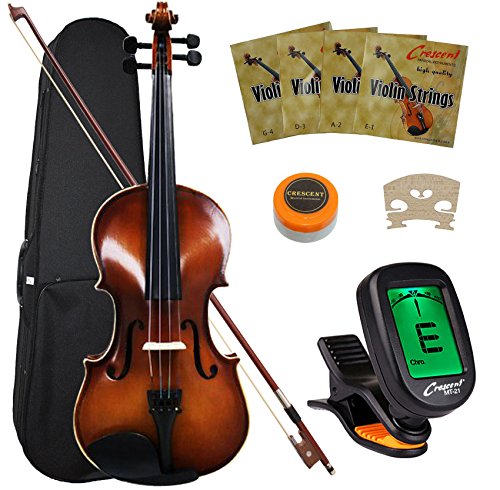 Algopix Similar Product 7 - Crescent VLNRAW 44 Student Violin