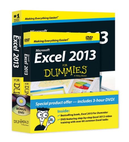 Excel 2013 For Dummies, Book + DVD Bundle by Greg Harvey