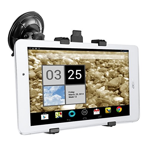 

kwmobile® Universal tablet mount for Acer Iconia Tab 8 A1-840 FHD - ADJUSTABLE -fits with case.