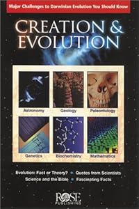 Creation and Evolution pamphlet- pkg of 5 pamphlets