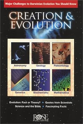 Creation and Evolution pamphlet- pkg of 5 pamphlets