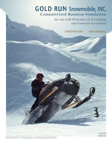 MP Gold Run Snowmobile, Inc. with Student CD-ROM by Leland Mansuetti