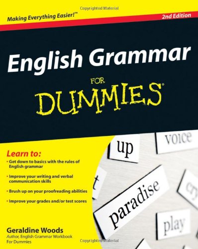 English Grammar For Dummies by Geraldine Woods