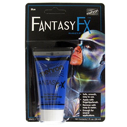 Mehron Fantasy FX Face Painting Makeup - 1 ounce, Blue