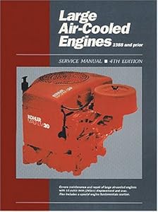 Large Air-Cooled Engines: Service Manual/1988 and Prior (Large Air-Cooled Engine Service Manual, 1988 & Prior)