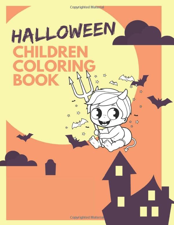 Halloween children coloring book: 100 pages funny party halloween for kids ages 4-8 EP.2(Books 2) by nicenurse book