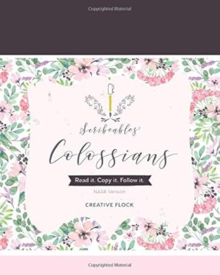 Scribeables: Colossians: Read It, Copy It, Follow it