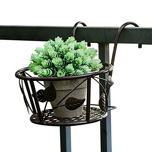 Algopix Similar Product 8 - Tosnail 3 Pack Iron Art Hanging Baskets