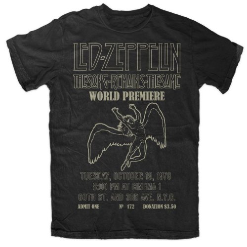 Led Zeppelin Song Remains the Same Mens Tee