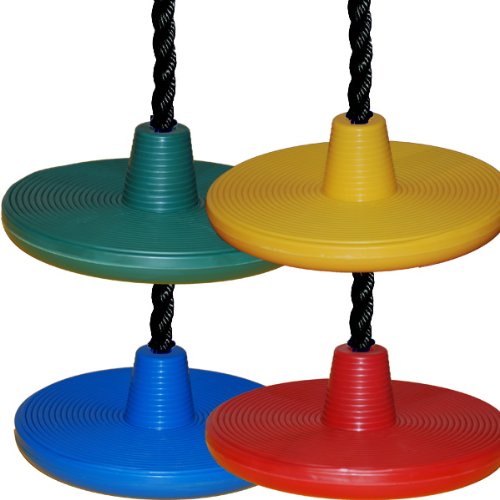 Daisy Disk Residential Disc Seat Roped Tree Swing Newly Revised (2013) to 250lbs Weight Limit