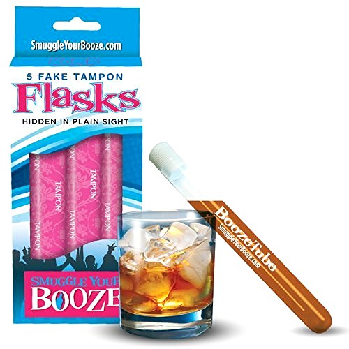Algopix Similar Product 1 - Smuggle Your Booze Tampon Flask and