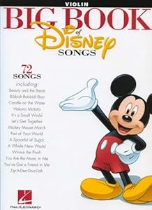The Big Book of Disney Songs - Violin