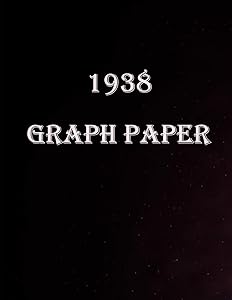 1938 Graph paper: Graph Paper Quad Rule 5x5 ,150 Pages, Large (8.5 x 11 inches) by Lina Graph