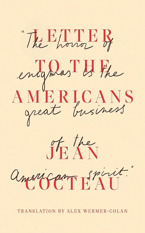 Letter to the Americans by Jean Cocteau