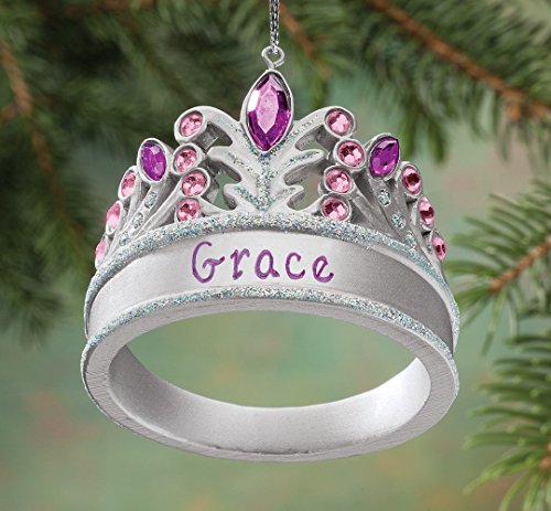 Miles Kimball Personalized Princess Tiara Ornament
