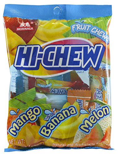 Morinaga Hi Chew Tropical Mix Bag, 3.53-Ounce