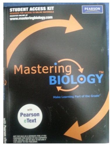 Masteringbiology(tm) with Pearson Etext Student Access Kit for Biology by Neil A. Campbell