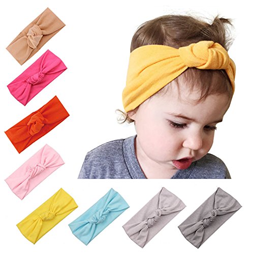 Algopix Similar Product 8 - Baby Girl Cute Headband Head Wrap Hair