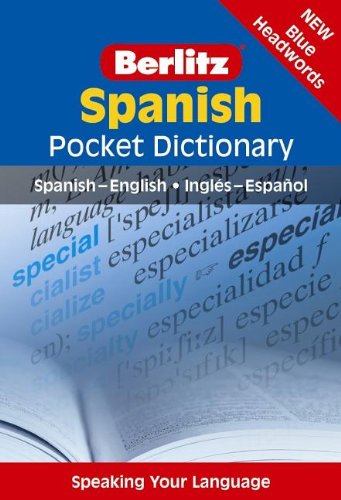Berlitz Spanish Pocket Dictionary (Berlitz Pocket Dictionary) by Berlitz