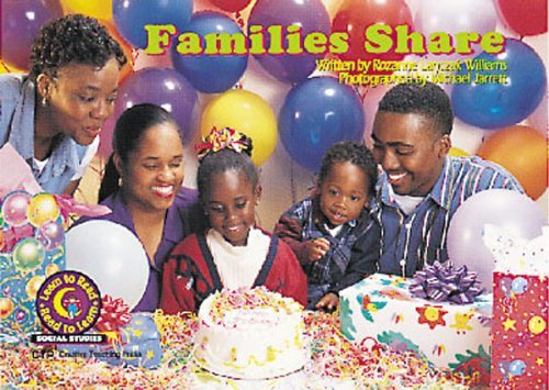 By Rozanne Lanczak Williams Families Share Learn to Read, Social Studies (Learn to Read-Read to Learn: Social Studies) [Paperback] by unknown author