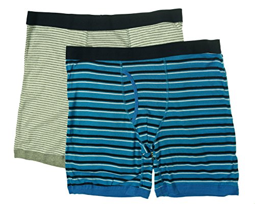 Tommy Hilfiger Men's Striped Boxer Briefs (2 Pack)