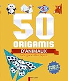 50 origamis d\'animaux : Chats, grenouilles, lapins... par Stéphanie Desbenoît-Charpiot