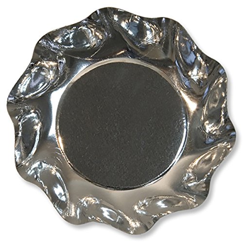 Algopix Similar Product 10 - Sophistiplate Brilliant Silver Petalo