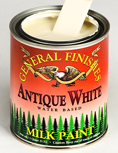 General Finishes Water Based Milk Paint Antique White Gallon