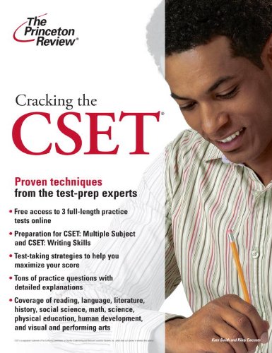 Cracking the CSET by Princeton Review