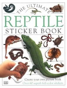 Ultimate Sticker Book: Reptiles