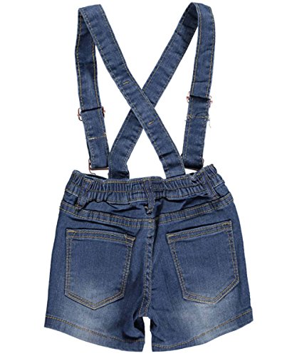 

Lavo Little Girls' Toddler "Clawed" Overall Shorts