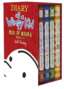 Diary of a Wimpy Kid Box of Books 1-4