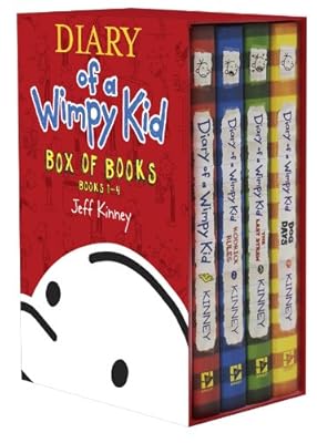 Diary of a Wimpy Kid Box of Books 1-4