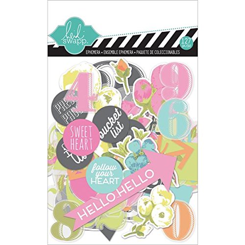 Heidi Swapp Favorite Things Ephemera Die-Cut Paper Pack