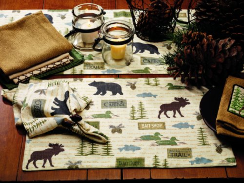 Algopix Similar Product 14 - Wilderness Table Runner